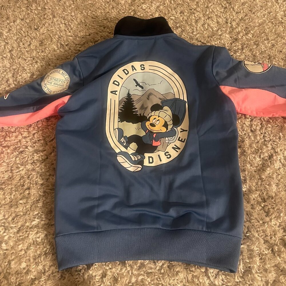 Adidas x Disney Adventure Colorblock Track Jacket (5–6Y) - Picture 1 of 9
